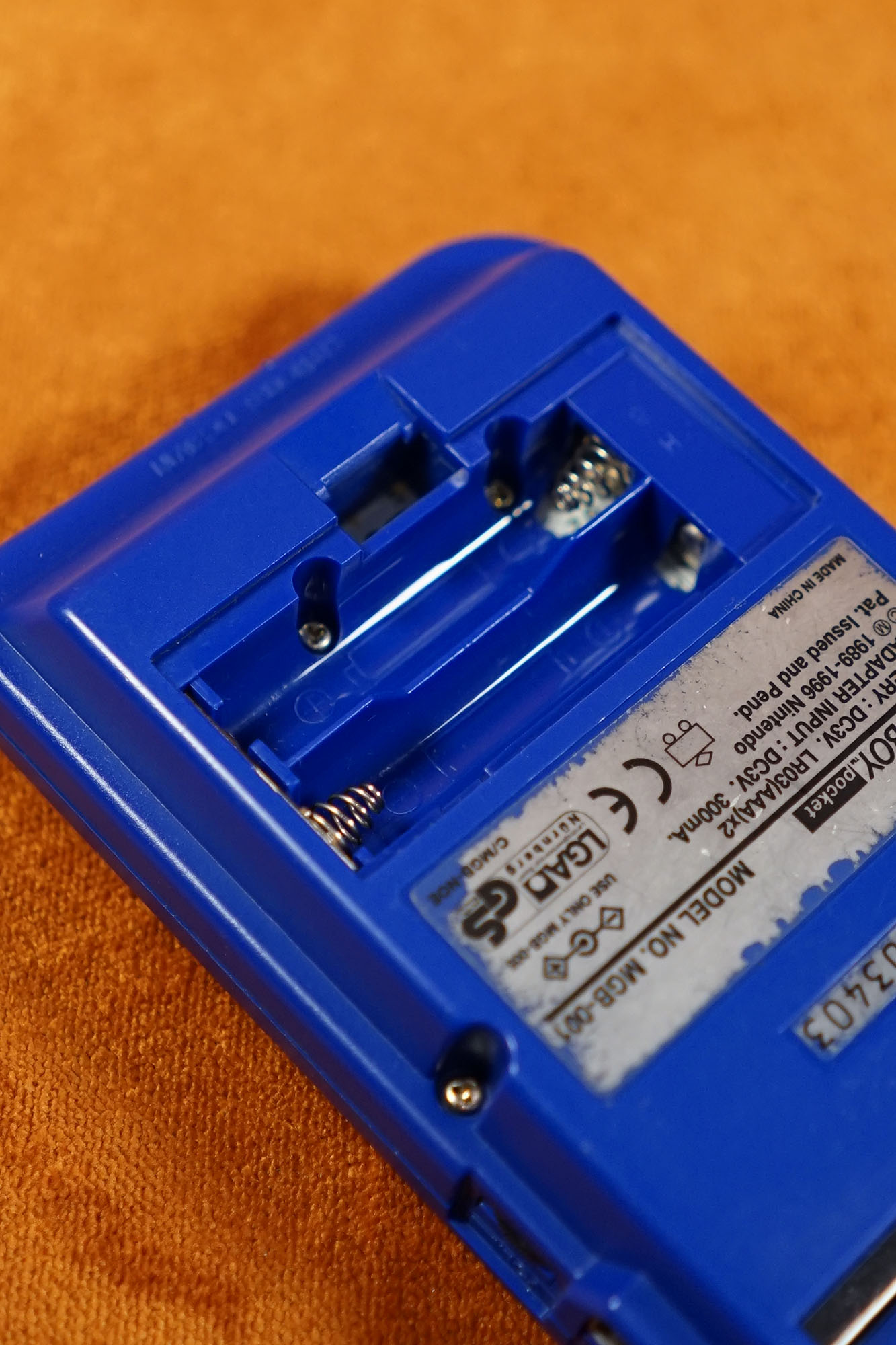 Game Boy Pocket - Bleue (loose) 