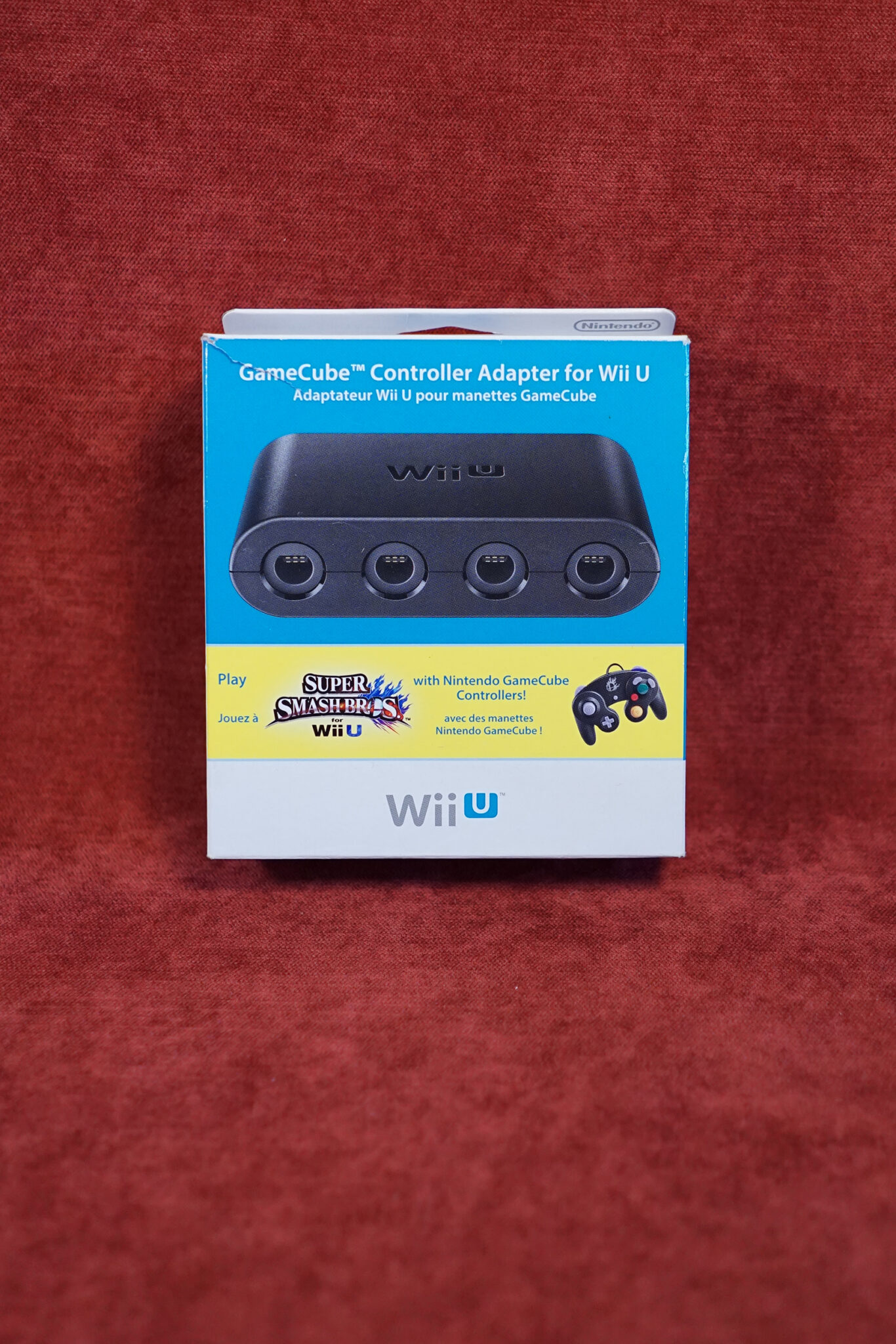 Adaptateur Wii U Pour Manette Gamecube 